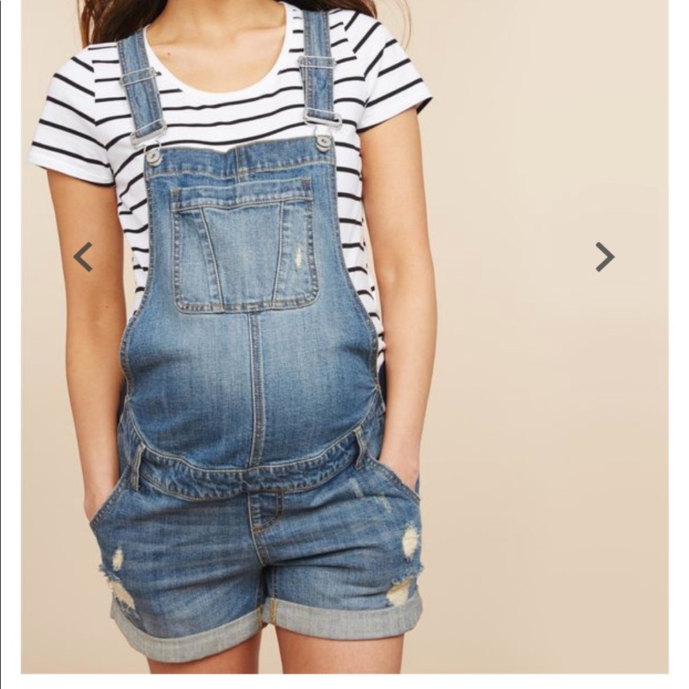 NWOT Maternity Overalls